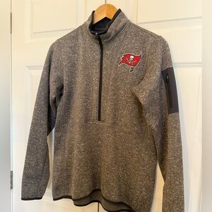 Women’s Tampa Bay Buccaneers 1/2 Zip Fleece Pullover Large - Like New!